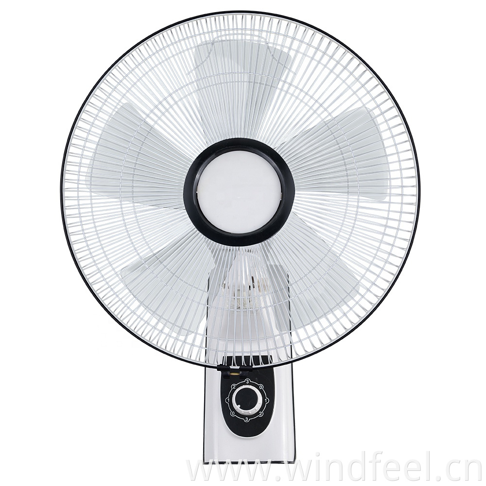 Hot selling16 inch Wall Mounted Fan Plastic Blade 3 Speed Air Cooling Fan